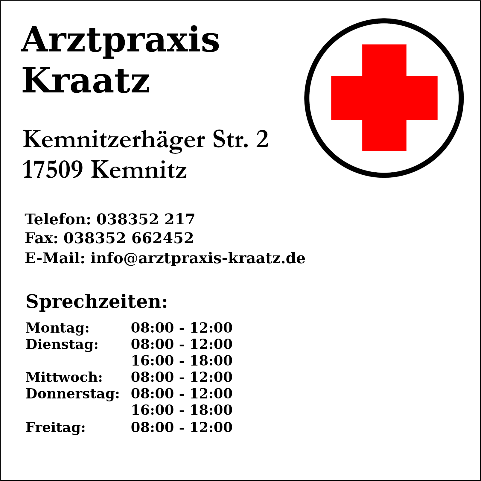 Logo Arztpraxis Kraatz